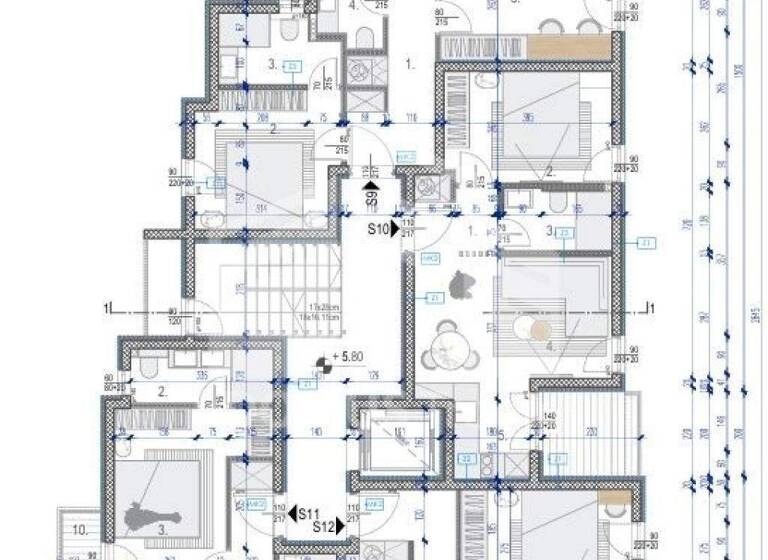 Wohnung zum Kauf 261.528 € 4 Zimmer 75 m² 2. Geschoss Okrug