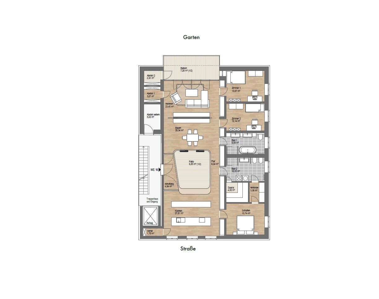 Wohnung zum Kauf provisionsfrei 1.068.000 € 4 Zimmer 172,2 m²<br/>Wohnfläche 3.<br/>Geschoss Eutritzsch Leipzig 04129