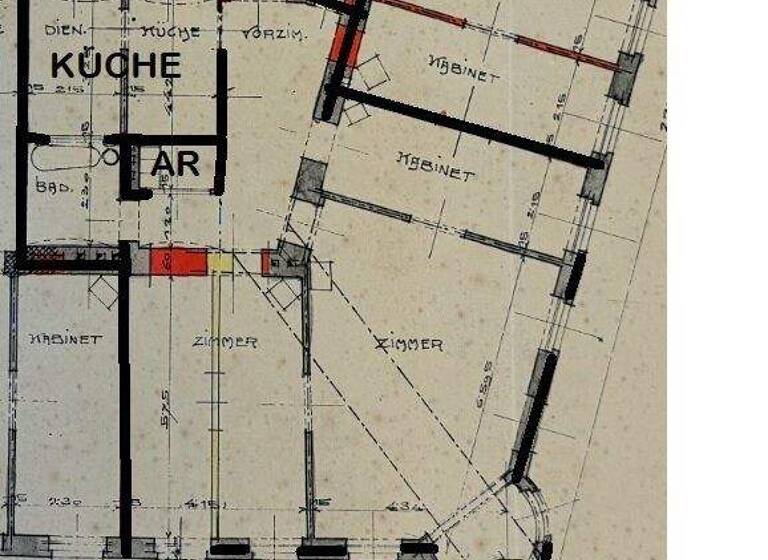 Wohnung zum Kauf provisionsfrei 322.290 € 3 Zimmer 107,4 m² 3. Geschoss Wien,Mariahilf 1060