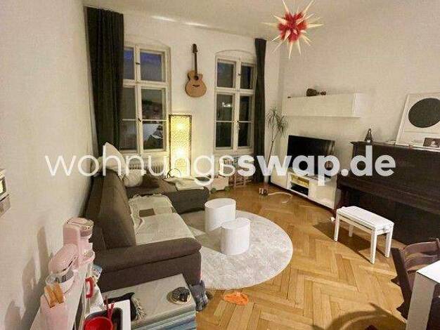 Studio zur Miete Tauschwohnung 830 € 3 Zimmer 83 m² 3. Geschoss Hansaviertel Berlin 10557