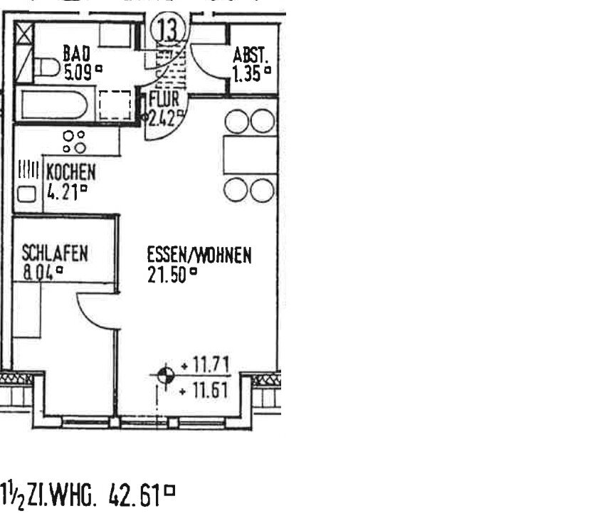 Wohnung zum Kauf 106.500 € 42,6 m²<br/>Wohnfläche 4.<br/>Geschoss Pieschen-Süd (Torgauer Str.) Dresden / Pieschen Süd 01127