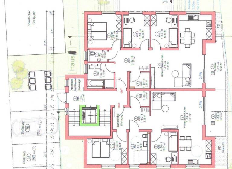 Wohnung zur Miete 1.050 € 4 Zimmer 95,1 m² EG Gäßlesäcker 9 Gründelhardt 74586