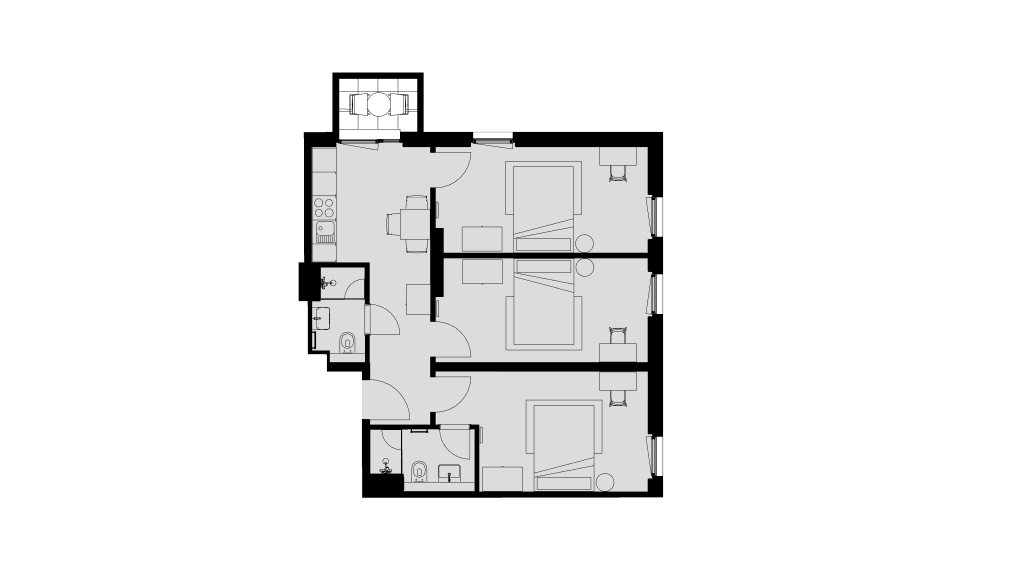 Wohnung zur Miete Wohnen auf Zeit 645 € 3 Zimmer 18 m²<br/>Wohnfläche 09.01.2025<br/>Verfügbarkeit Berliner Straße 22 Zentrum - Nord Leipzig 4105