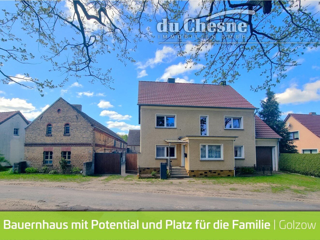 Bauernhaus zum Kauf provisionsfrei 310.000 € 7 Zimmer 175 m²<br/>Wohnfläche 2.273 m²<br/>Grundstück Grüneiche Golzow 14778