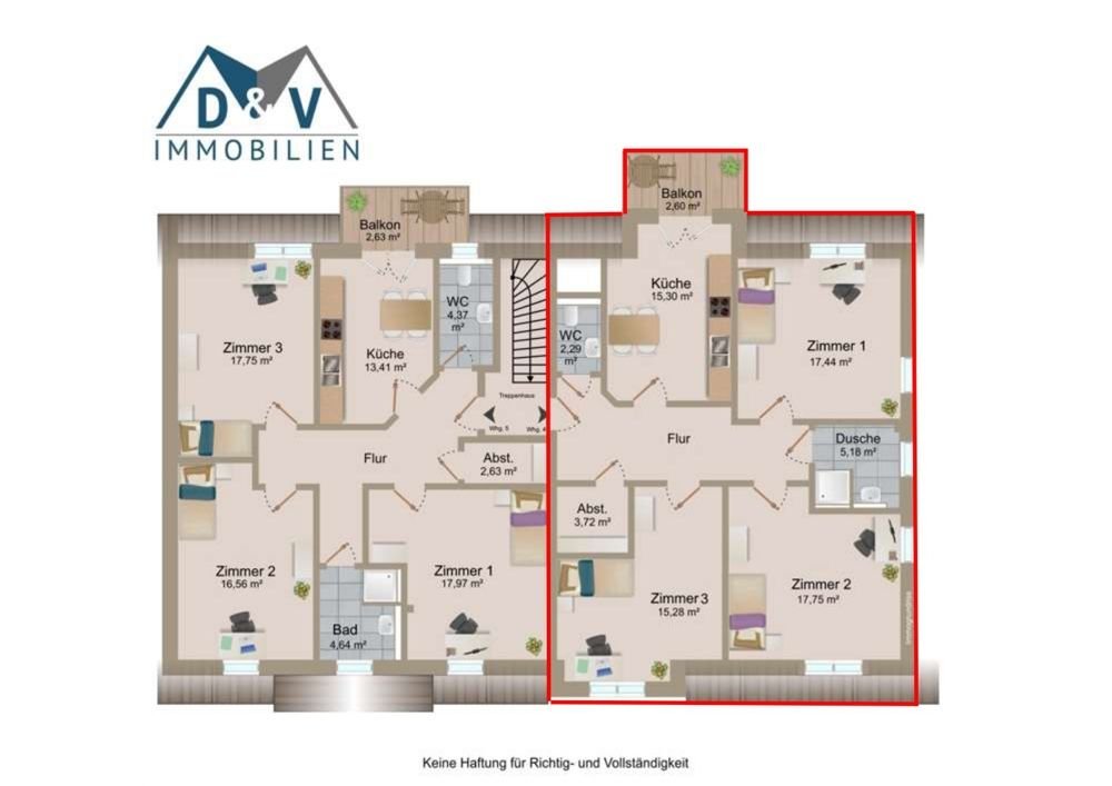 Wohnung zur Miete 980 € 3 Zimmer 100 m²<br/>Wohnfläche 2.<br/>Geschoss Heide Heide 25746