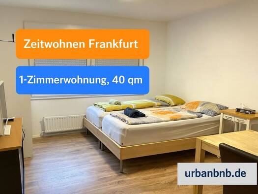 Wohnung zur Miete auf Zeit 1.200 € 1 Zimmer 40 m² frei ab 31.12.2026 Robert-Dißmann-Straße Sossenheim West 65936