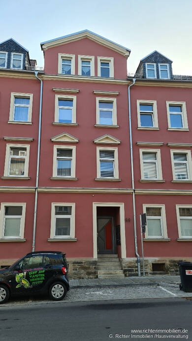 Wohnung zur Miete 300 € 2 Zimmer 53 m² 1. Geschoss Humboldtstraße 44 Bahnhofsvorstadt Freiberg 09599