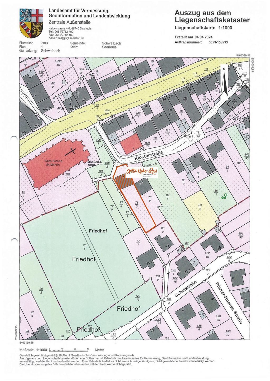 Grundstück zum Kauf 65.000 € 617 m²<br/>Grundstück Schwalbach Schwalbach , Saar 66773