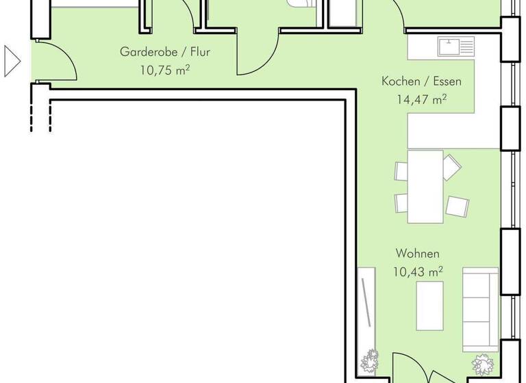 Wohnung zum Kauf - Erstbezug provisionsfrei 275.200 € 2 Zimmer 62,5 m² 2. Geschoss frei ab sofort Neubürgerstraße Hutthurm 94116