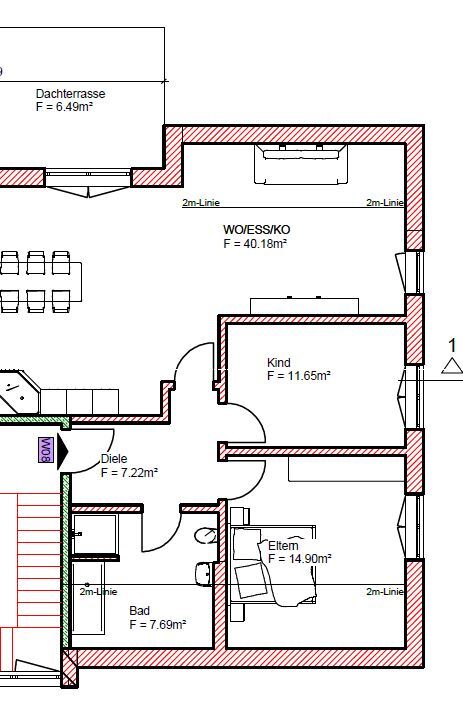 Wohnung zur Miete 900 € 3 Zimmer 85,6 m²<br/>Wohnfläche 2.<br/>Geschoss ab sofort<br/>Verfügbarkeit Birkenweg 3 Stephansposching Stephansposching 94569