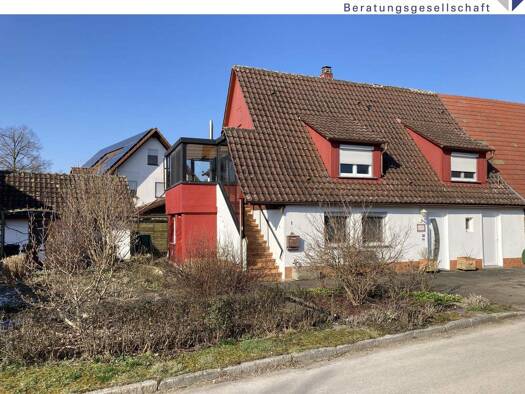 Doppelhaushälfte zum Kauf 199.000 € 5 Zimmer 102 m² 400 m² Grundstück Gschlachtenbretzingen Michelbach/Bilz 74544