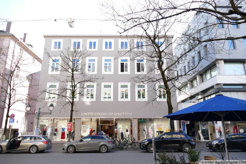 Bürogebäude zur Miete provisionsfrei 1.085 € 80,3 m²<br/>Bürofläche Bahnhofstr. 15 Bahnhofs- und Bismarckviertel Augsburg 86150