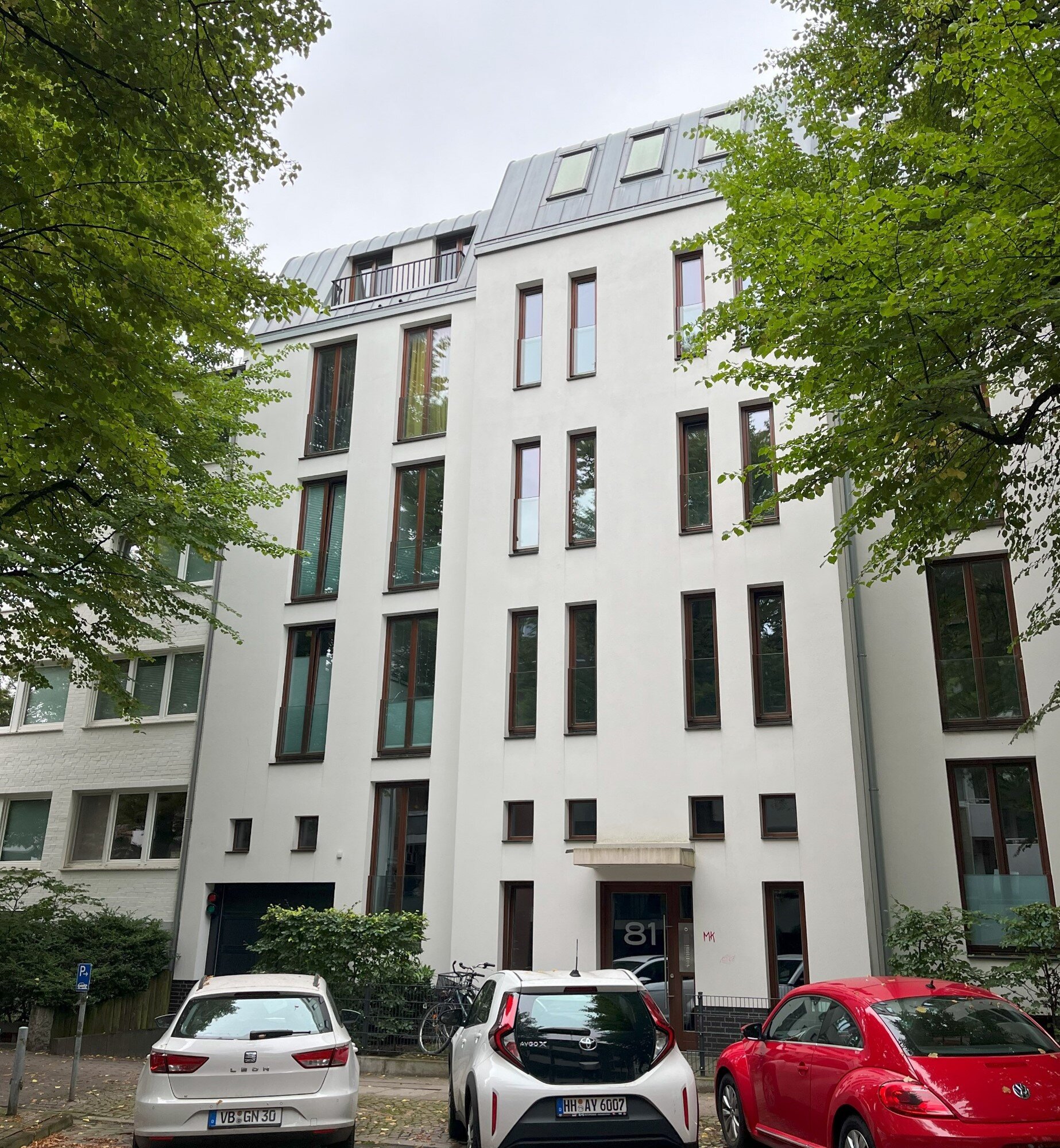 Wohnung zur Miete 2.100 € 3 Zimmer 100,6 m²<br/>Wohnfläche 3.<br/>Geschoss ab sofort<br/>Verfügbarkeit Geschwister-Scholl-Strasse 81 Eppendorf Hamburg 20251