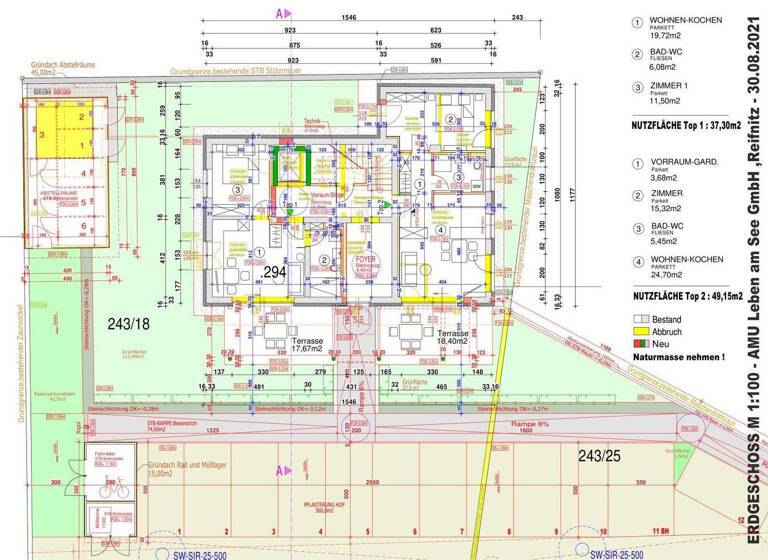 Wohnung zum Kauf 293.600 € 2 Zimmer Reifnitz 9081