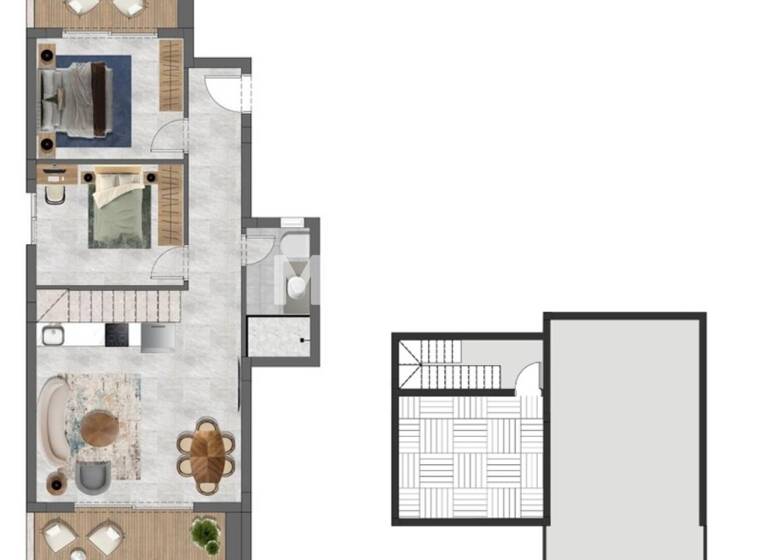 Studio zum Kauf 168.907 € 3 Zimmer 120 m² 3. Geschoss Km17 Village Road Hurghada 1962013