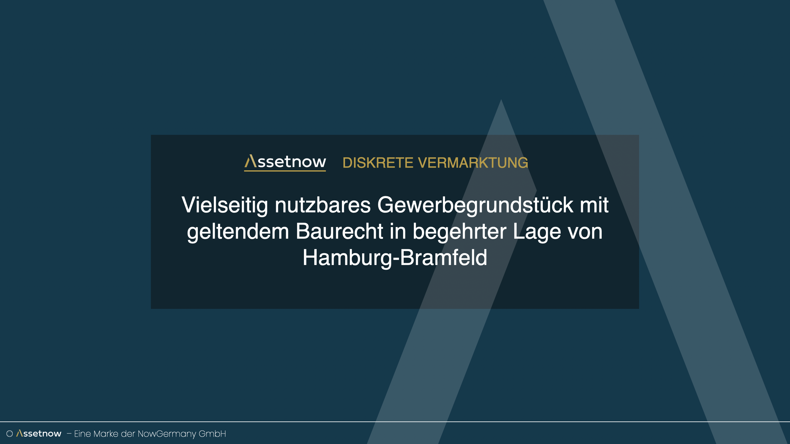 Gewerbegrundstück zum Kauf 1.500.000 € 2.295 m²<br/>Grundstück 01.01.2025<br/>Verfügbarkeit Bramfeld Hamburg 22179