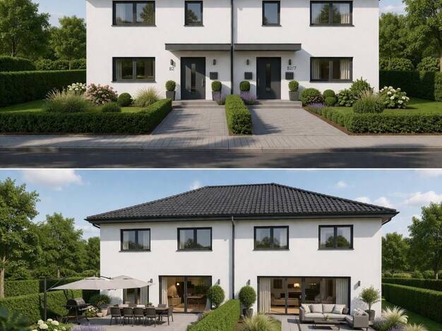 Doppelhaushälfte zum Kauf - Erstbezug 499.000 € 6 Zimmer 130 m² 200 m² Grundstück frei ab 02.01.2027 Trohe Buseck 35418