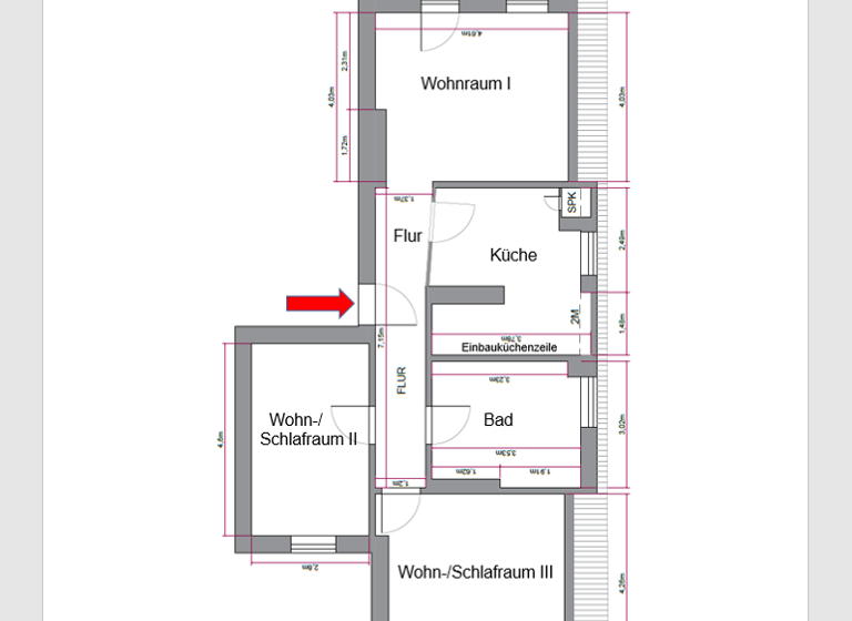 Wohnung zum Kauf provisionsfrei 427.000 € 3 Zimmer 85,5 m² 3. Geschoss frei ab sofort Lichterfelde Berlin 12203
