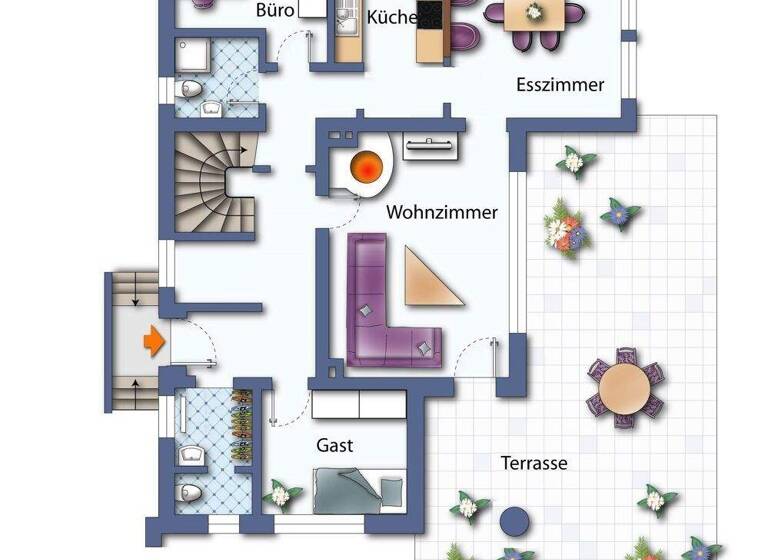 Einfamilienhaus zum Kauf 490.000 € 7,5 Zimmer 198 m² 795 m² Grundstück Weststadt Neu-Ulm 89231
