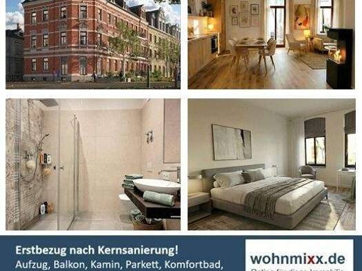 Wohnung zur Miete 520 € 2 Zimmer 60,8 m² 2. Geschoss frei ab 01.02.2026 Hilbersdorf Chemnitz 09131