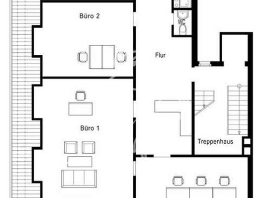 Büro zur Miete provisionsfrei 1.600 € 4,5 Zimmer 116 m² Bürofläche Otto-Wels-Straße 1 Altstadt Würzburg 97070
