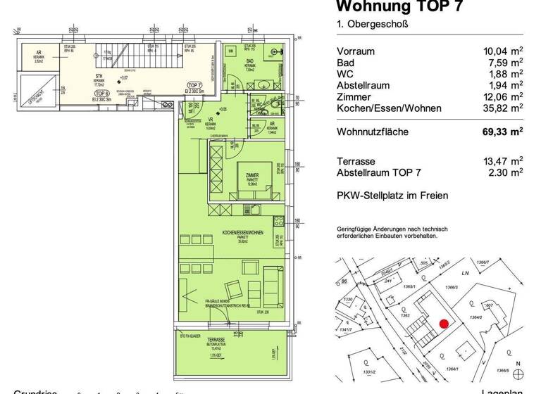 Wohnung zum Kauf provisionsfrei 518.000 € 2 Zimmer 69,3 m² Haberlweg 6 Hinterstoder 4573