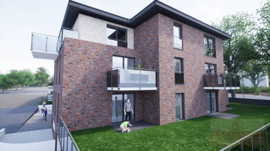 Wohnung zur Miete 1.010 € 2 Zimmer 84,1 m² Dachgeschoss, EG Emsbüren Emsbüren 48488