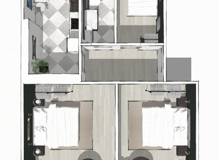 Wohnung zur Miete 525 € 3 Zimmer 68,9 m² 4. Geschoss frei ab 01.03.2026 Finowstraße 10 Neukölln Berlin 12045