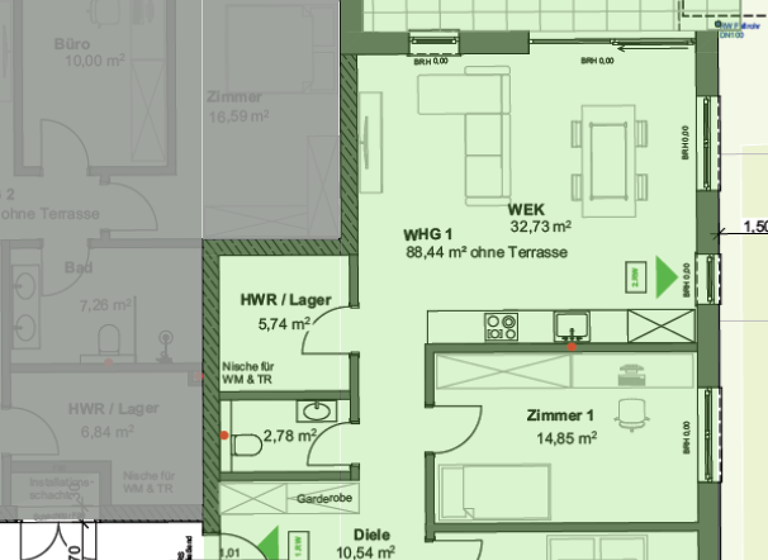 Terrassenwohnung zum Kauf 465.244 € 3 Zimmer 101 m² frei ab 01.06.2027 Perl 66706