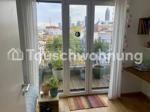Penthouse zur Miete Tauschwohnung 1.340 € 3,5 Zimmer 96 m² 5. Geschoss Bockenheim Frankfurt am Main 60486
