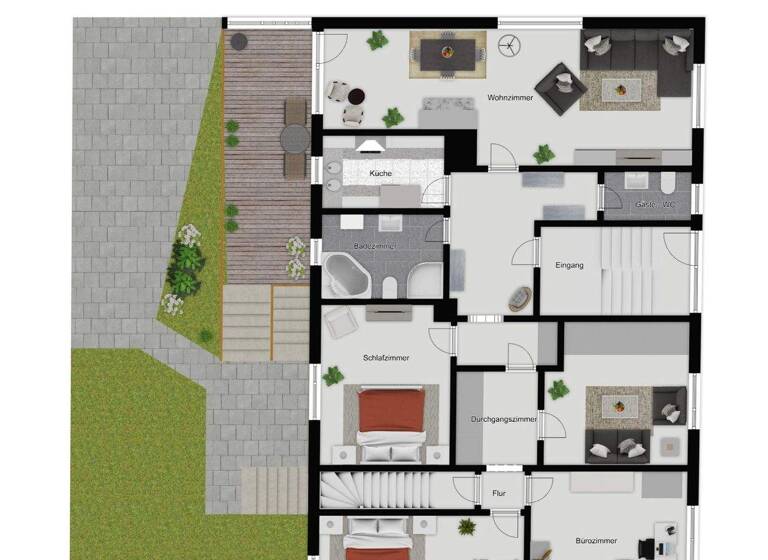 Wohnung zum Kauf 515.000 € 8 Zimmer 207 m² Hausen Obertshausen 63179