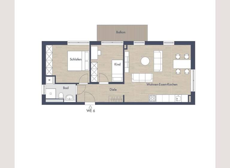 Wohnung zum Kauf provisionsfrei 661.900 € 3 Zimmer 69,7 m²<br/>Wohnfläche Aubing-Lochhausen-Langwied München 81243