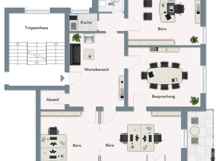 Praxis zur Miete 985 € 4,5 Zimmer 123 m² Bürofläche teilbar ab 123 m² Ebingen Albstadt 72458