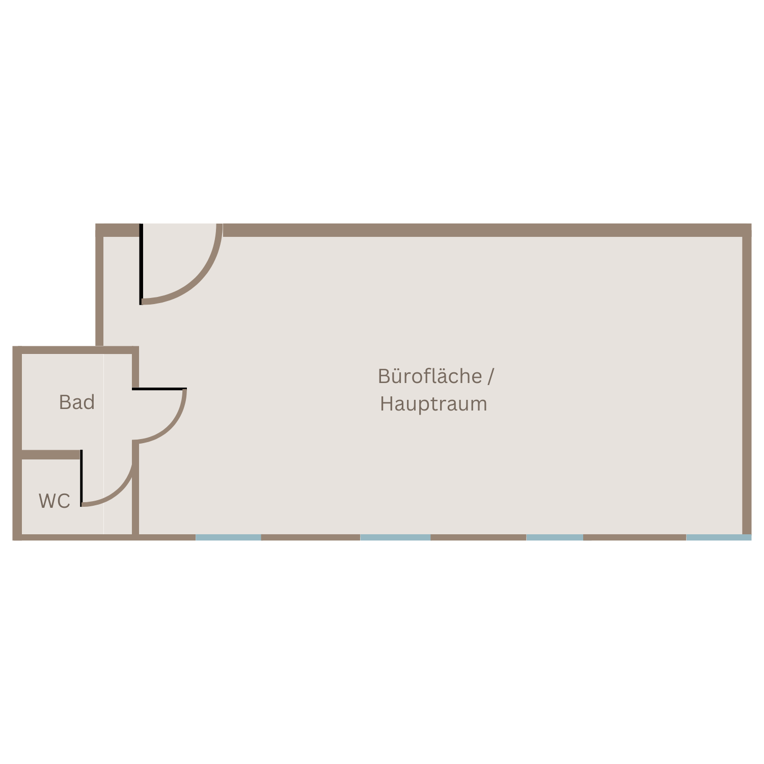 Praxis zur Miete provisionsfrei 440 € 1 Zimmer 40 m²<br/>Bürofläche Geisenhausen Geisenhausen 84144