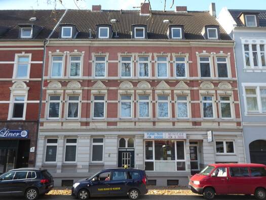 Wohnung zur Miete 330 € 2 Zimmer 51 m² Geschoss 3/4 frei ab sofort Heppens Wilhelmshaven 26384