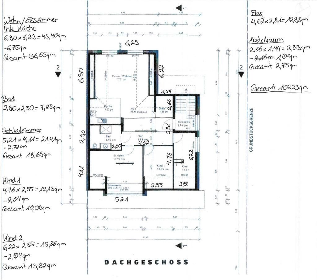 Wohnung zur Miete 1.400 € 102 m²<br/>Wohnfläche 2.<br/>Geschoss ab sofort<br/>Verfügbarkeit Schwanheim Frankfurt am Main 60529