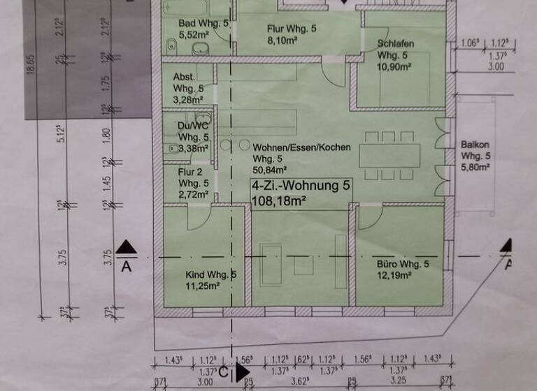 Wohnung zum Kauf 398.000 € 4 Zimmer 108,2 m² 1. Geschoss frei ab sofort Nördlingen 86720
