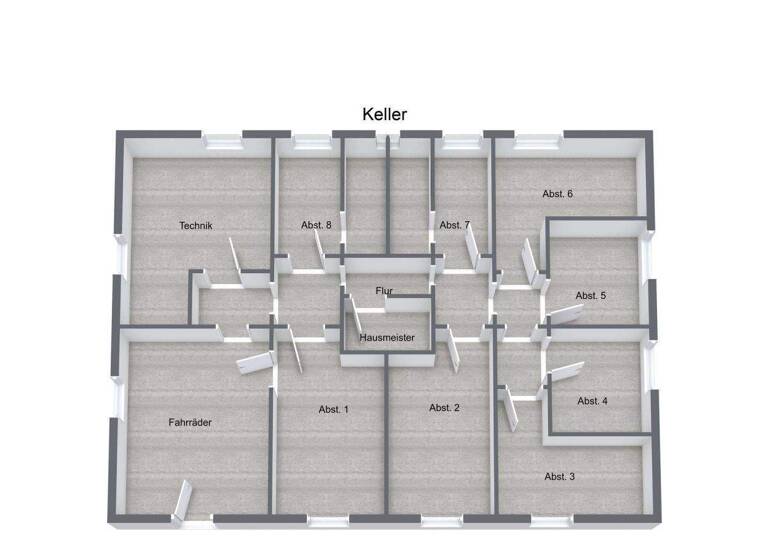 Wohnung zum Kauf 222.540 € 2 Zimmer 61 m² Feldkirchen 94351
