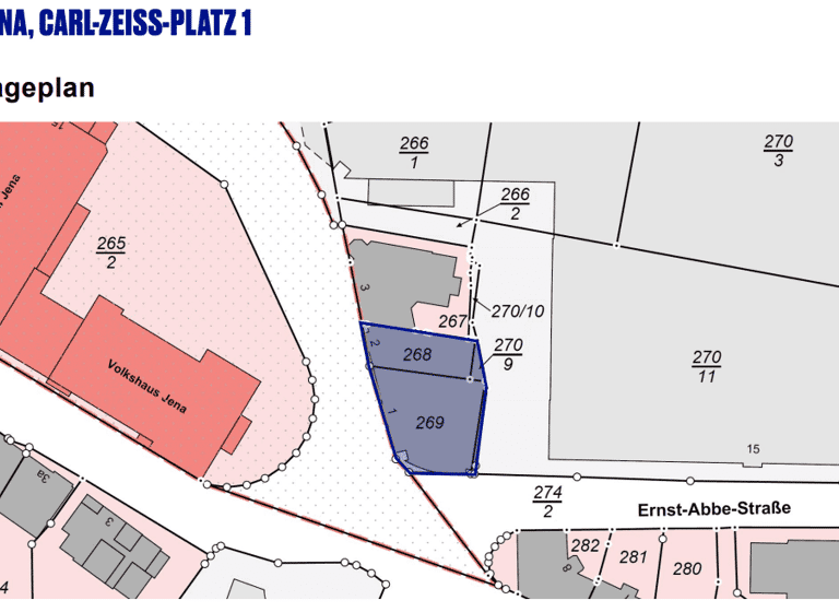 Bürogebäude zur Miete provisionsfrei 13,75 € 400,1 m² Bürofläche Carl-Zeiss-Platz 1 West Jena 07743