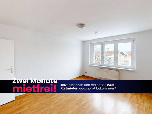 Wohnung zur Miete 299 € 3 Zimmer 58,6 m² 2. Geschoss frei ab 01.09.2026 Nordstraße 15 A Lutherstadt Wittenberg Wittenberg 06886