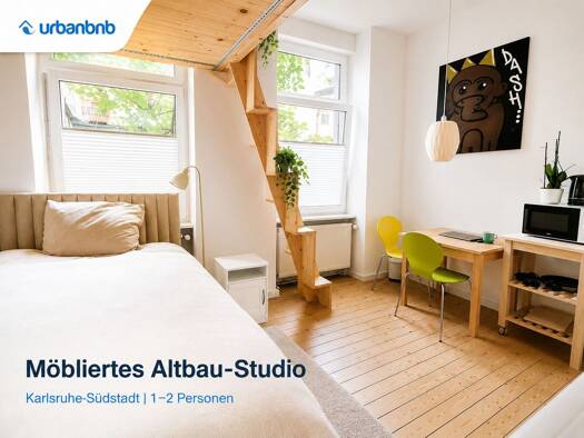 Wohnung zur Miete auf Zeit 910 € 1 Zimmer 21 m² frei ab sofort Augartenstraße Südstadt Südstadt 76137