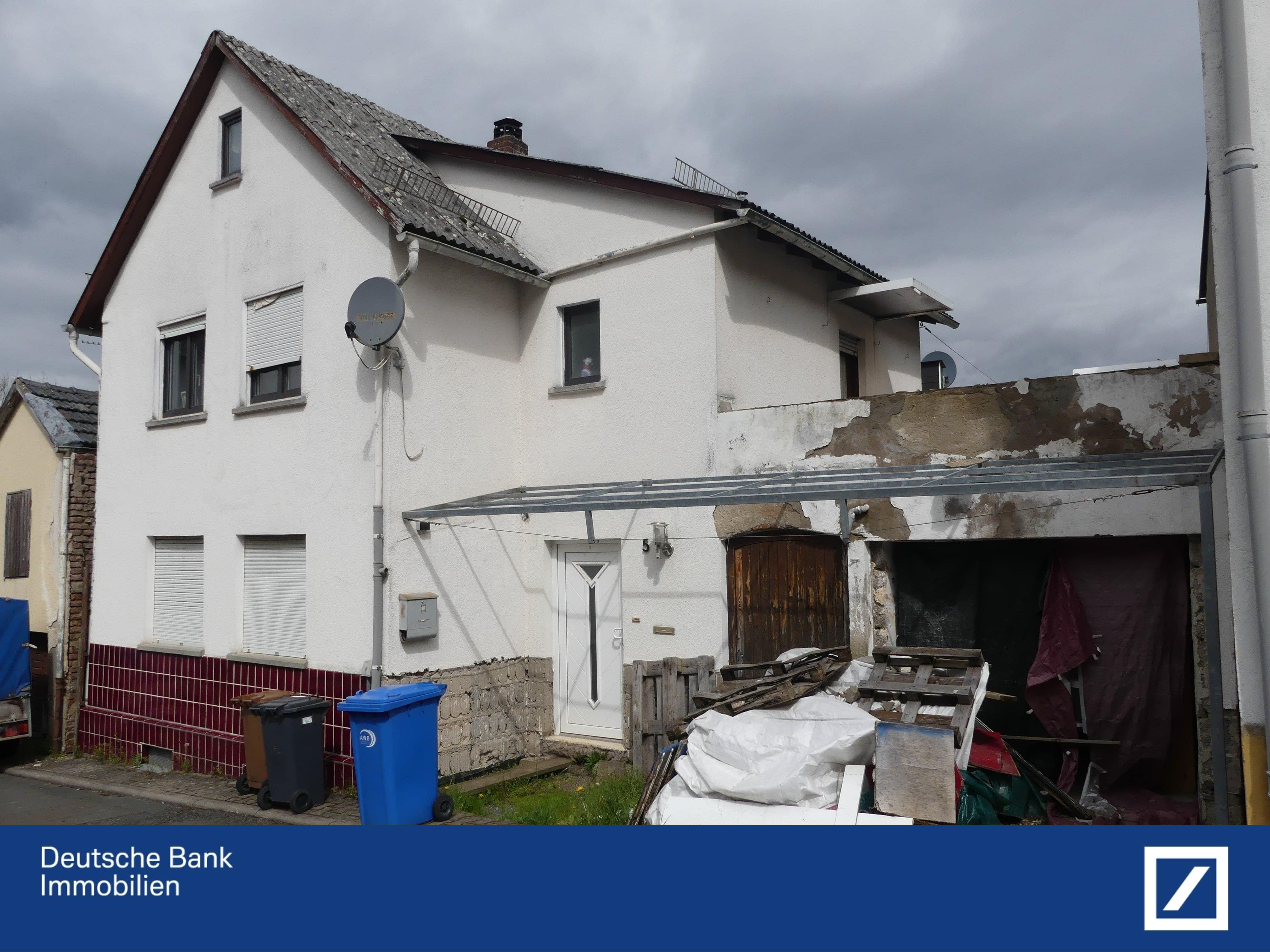 Einfamilienhaus zum Kauf provisionsfrei 25.000 € 3 Zimmer 83 m²<br/>Wohnfläche 152 m²<br/>Grundstück Blessenbach Weinbach 35796