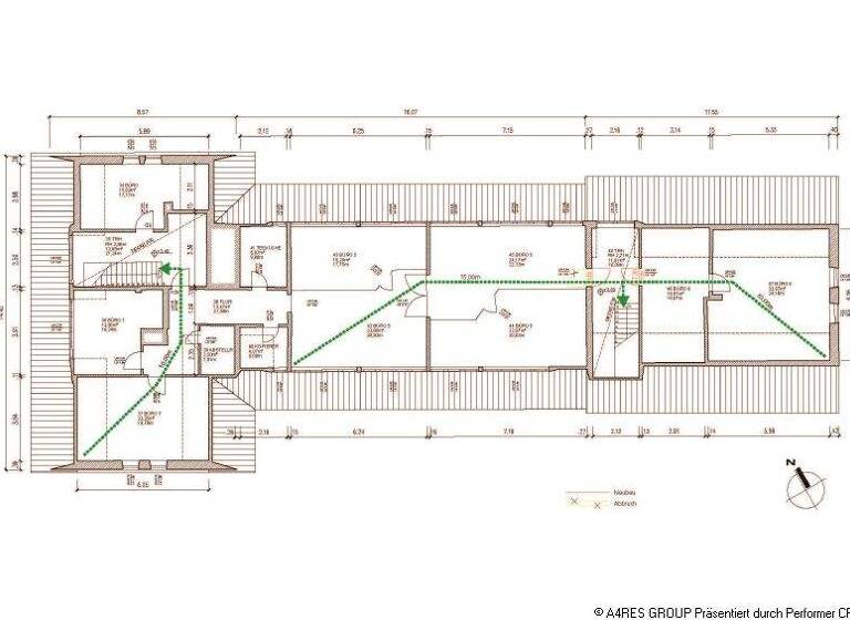 Bürogebäude zur Miete 10 € 4 Zimmer 61,1 m² Bürofläche Schulstraße 1 Riems 17439