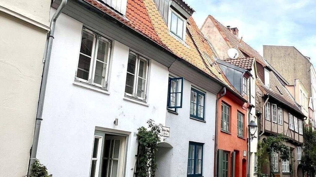 Stadthaus zum Kauf als Kapitalanlage geeignet 575.000 € 3,5 Zimmer 86 m² 45 m² Grundstück Große Kiesau 20 Innenstadt Lübeck 23552