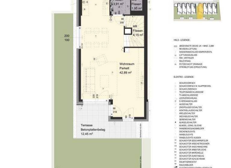 Reihenendhaus zum Kauf - Erstbezug provisionsfrei 536.800 € 4 Zimmer 112,4 m² frei ab 31.03.2026 Reisinger Straße 40-60 Ragelsdorf St. Pölten 3107