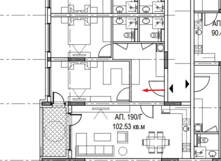 Studio zum Kauf 213.235 € 3 Zimmer 118,5 m² Sofia