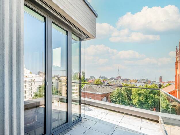 Penthouse zur Miete 5.500 € 6,5 Zimmer 300 m² 6. Geschoss Genthiner Straße Tiergarten Mitte 10785
