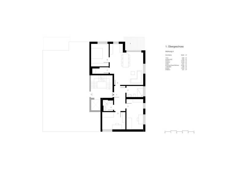Wohnung zum Kauf - Erstbezug 895.000 € 4 Zimmer 99,8 m² 1. Geschoss frei ab 30.09.2026 Altstadt Konstanz 78462
