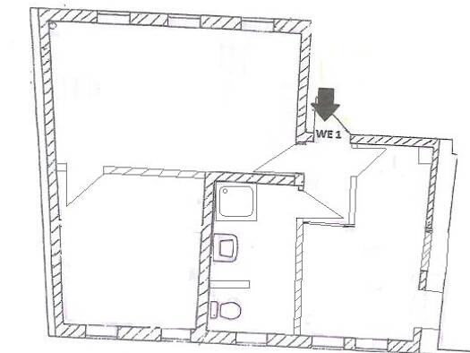Wohnung zur Miete 420 € 2,5 Zimmer 60 m² 1. Geschoss frei ab 01.05.2026 Markt 4-5 Remda Remda-Teichel 07407