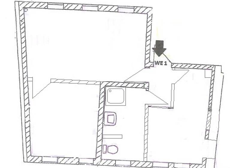 Wohnung zur Miete 420 € 2,5 Zimmer 60 m² 1. Geschoss frei ab 01.05.2026 Markt 4-5 Remda Remda-Teichel 07407